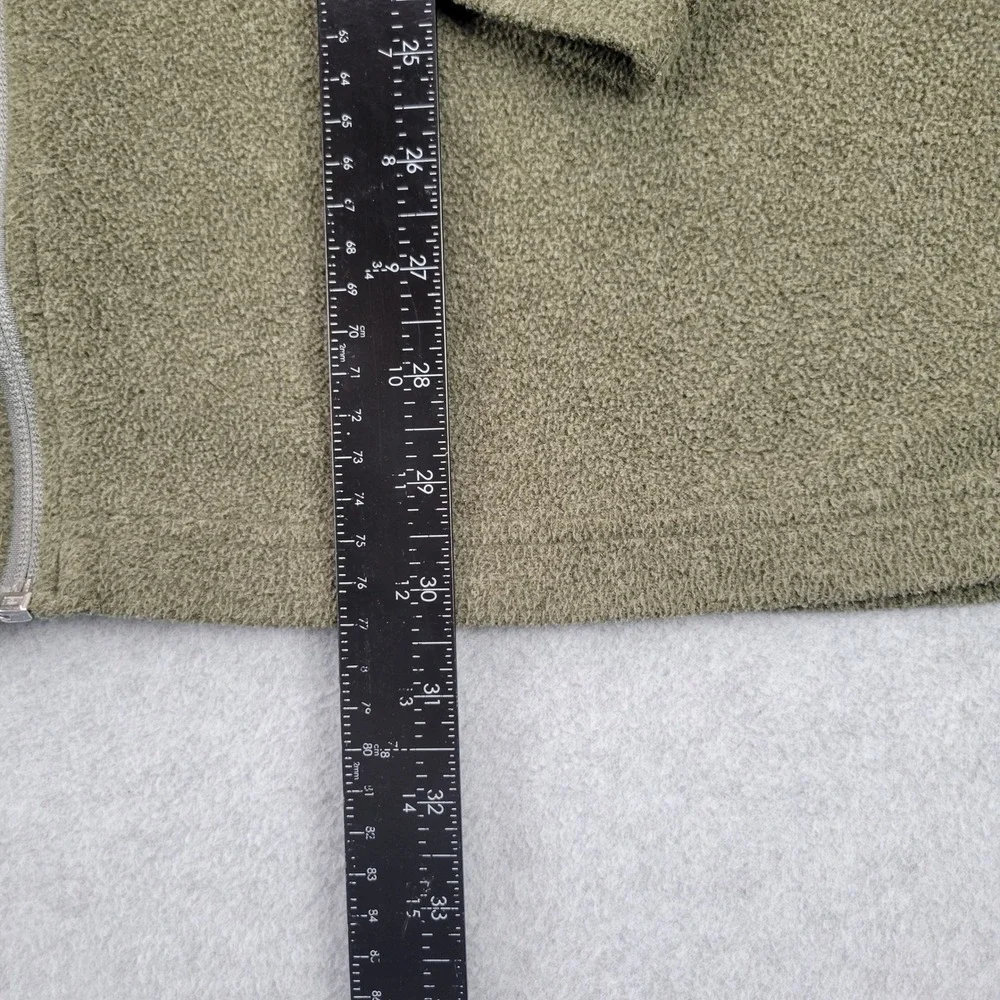 The North Face Fleece Jacket Mens XXL Olive Green Full Zip Fleece CP4D7D0